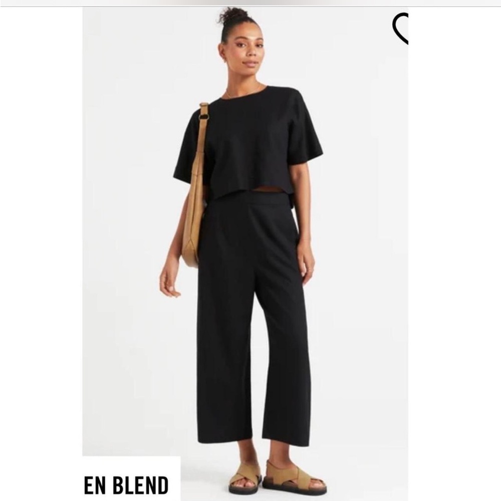 Sportsgirl Black Wide-Leg Pants